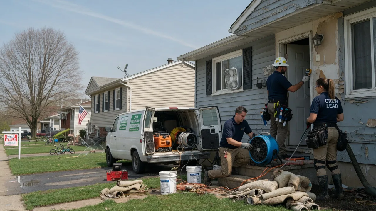 Flood Cleanup in Whitney, PA near me